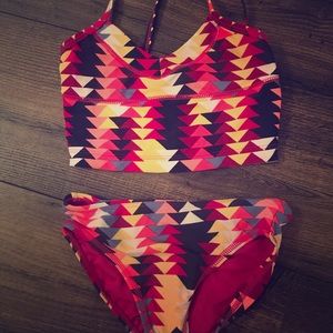 *sold on another site*. Girls swim suit size 5